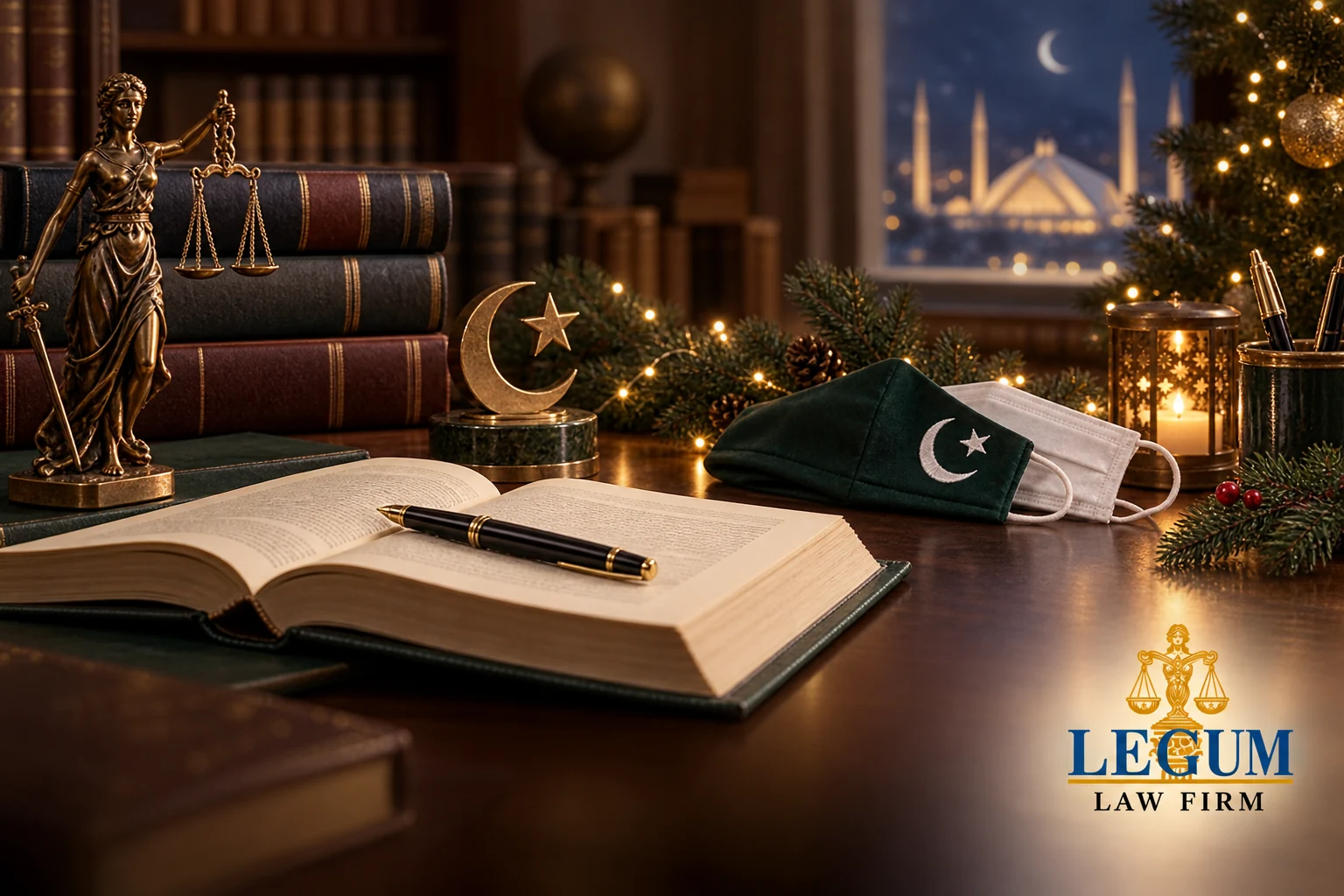 Navidad y Día de Quaid-e-Azam 2020 — paz, derecho y seguridad