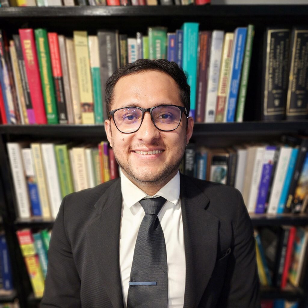 Retrato de Manesh Kumar