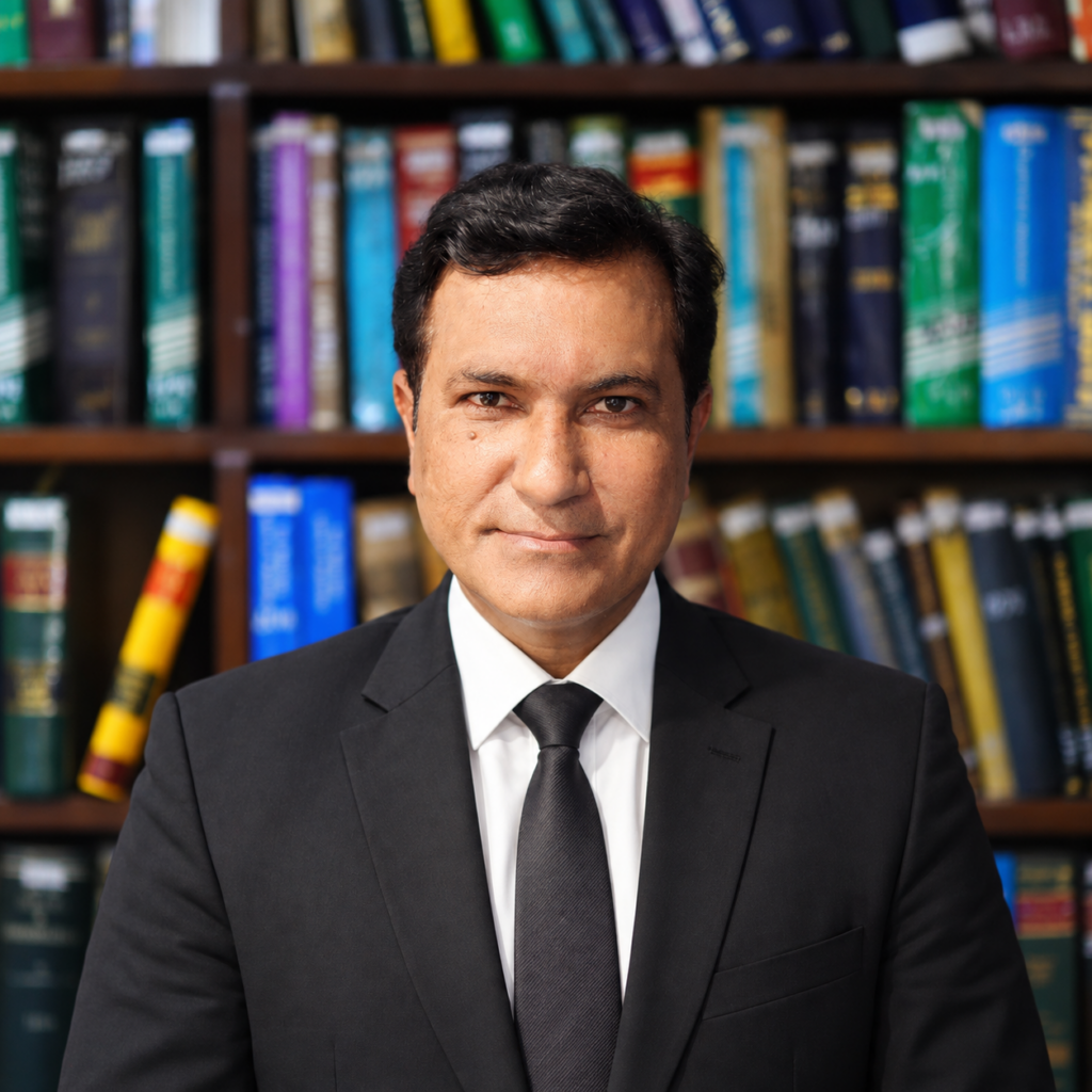 Retrato de Zafar Iqbal