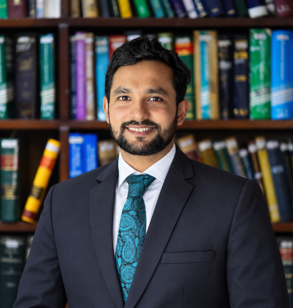 Retrato de Sahir Arif Khan